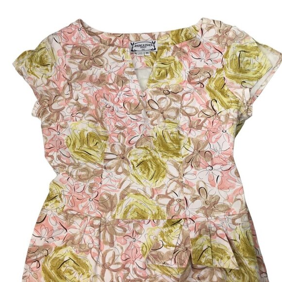 Andrea Fisher Designs NYC Dress Vintage Made USA Size M Old Hollywood Retro - Picture 8 of 10